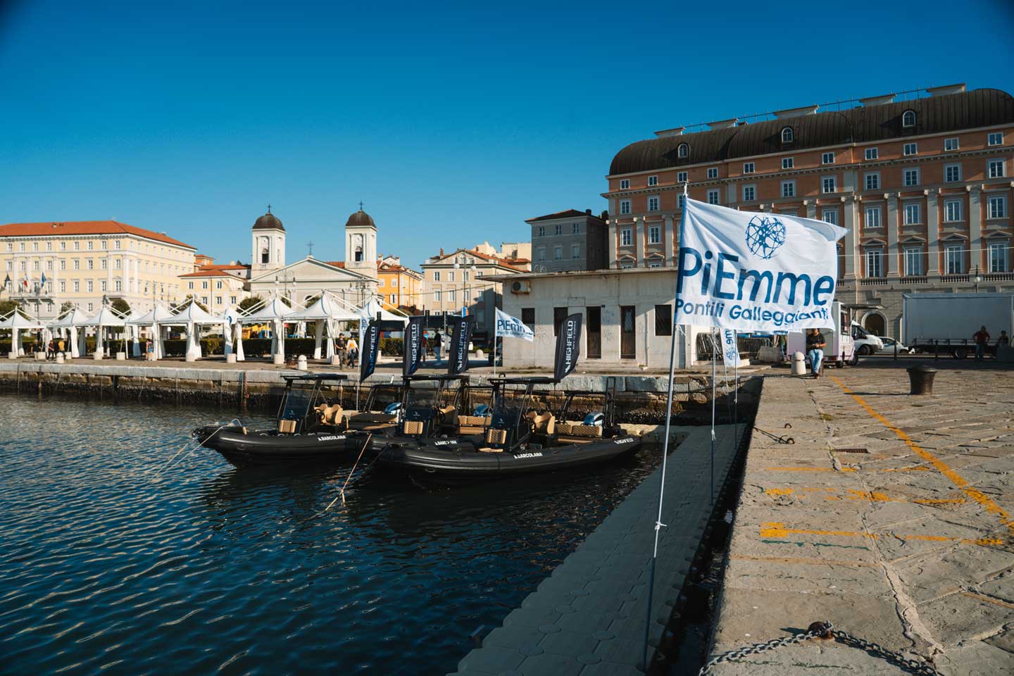 Pontile galleggiante in HDPE per porti turistici